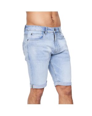 Crosshatch "Tonwin" Shorts Für Herren (Helle Waschung) - Blau
