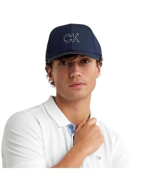 Calvin Klein Baseball-Mütze Für Herren, Emblem (Dunkel-Marineblau)