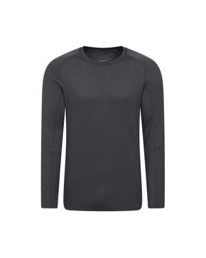Mountain Warehouse Herren Vermont Base Layer Top - Blau