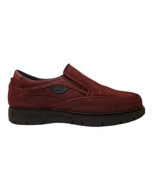 Riverty Herren-Mokassin-Schuh Farbe - Rot