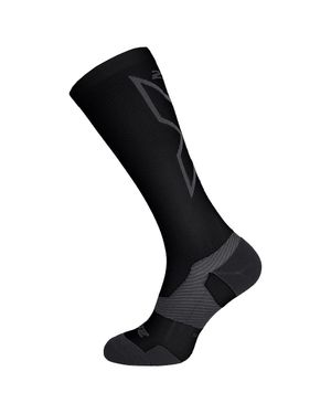 2XU Light Cushion Full Herren/Titanium Socken - Schwarz