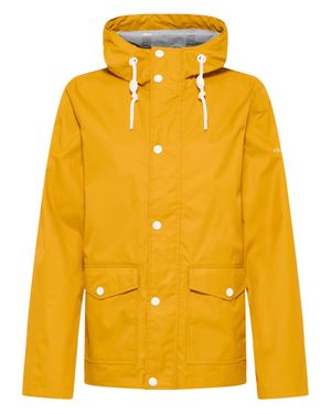 Dreimaster Regenjacke Mit Einem Dezenten Print Auf Der Oberstoffrückseite Herren - Gelb