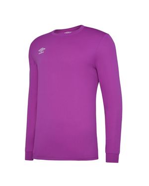 Umbro "Club" Trikot Für Herren Langärmlig (Purpur Kaktus) - Lila