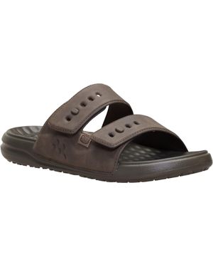 HEYDUDE Wave 2 Strap Polyurethan Herren Sandalen Major - Braun