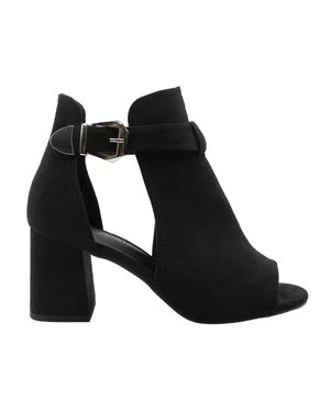 Where's That From Damen Sandalen "Lisa" Wildleder - Schwarz