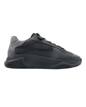 Lavair "Pacific 2.0" Sneaker Für Herren, Leder, Grob Flach - Schwarz