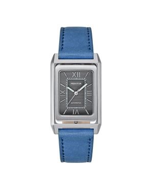 Heritor Heritor Automatikuhr Esteban Mit Lederarmband - Blau
