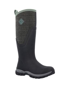 Muck Boot Arctic Sport Ii Tall Rubber/Plaid Gummistiefel - Blau