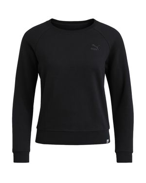 PUMA Archiv-Logo Damen Top - Schwarz