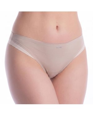BOSS Damen Elastischer Strick-Tanga 50556244 - Braun