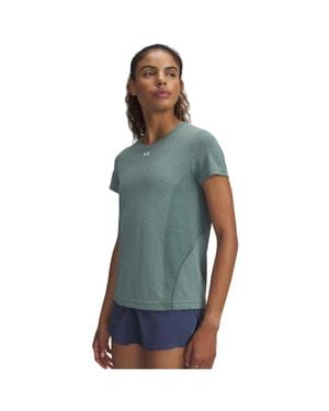 Under Armour "Vanish" T-Shirt Für Damen, Nahtlos /Weiß) - Blau