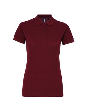 Asquith & Fox Polo-Shirt Mit Kurzen Ärmeln - Rot