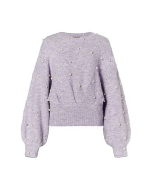 faina Strickpullover Damen - Lila