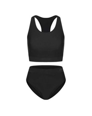 Slazenger 1881 "Xtra Life" Bikini-Set Für Damen, Lycra - Schwarz