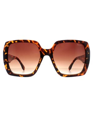 Atum Zouk C2 Glã¤Nzend Havannabraun Sonnenbrille Mit Farbverlauf