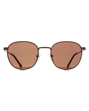 Lacoste L251S 710 Halbmattes Braun Sonnenbrille