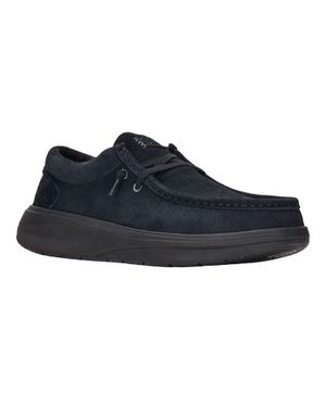 HEYDUDE Wally X Wildleder Herren Bootsschuhe - Blau