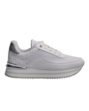 Michael Kors Hattie Trainer Damen Sportschuhe 49T5Hafs1D - Grau