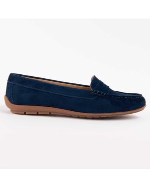Purapiel Mokassin Meilis2 - Blau