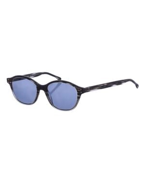 Zen Z470 Ovale Acetat-Sonnenbrille Für Frauen - Blau
