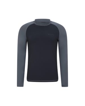 Mountain Warehouse Hautausschlagschutz Für Herren Langärmlig (Schwarz/Weiß) - Blau