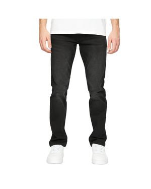 Crosshatch "Svelte" Jeans Für Herren (Gewaschenes) - Schwarz