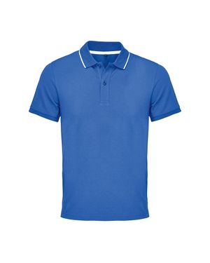 Sol's "Palermo" Poloshirt Für Herren/Damen (Königsblau/Weiß)