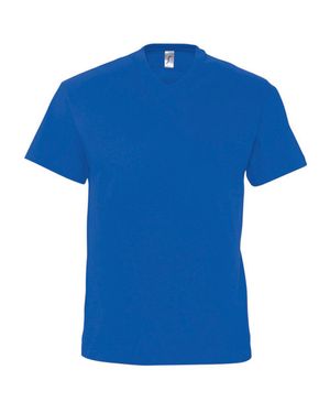 Sol's Herren Victory T-Shirt, V-Ausschnitt, Kurzarm (Königsblau)