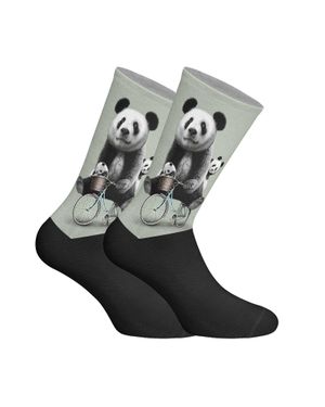 Jenes Socks Elastische Bedruckte Lange Socken Für - Schwarz