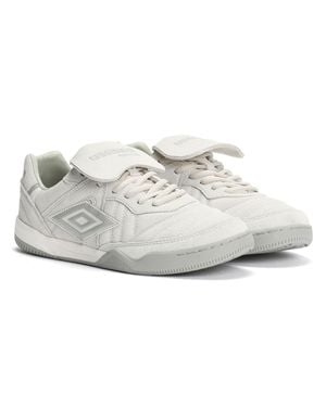 Umbro Speciali Tr Wildledergraue Sneakers - Weiß