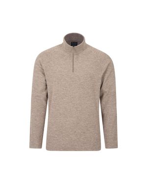 Mountain Warehouse Herren Snowdon Ii Fleece Top (Hellbraun) - Grau