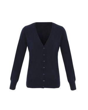 PREMIER Ladies Essential Acryl-Strickjacke - Blau
