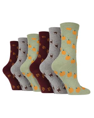 Wildfeet 6 Paar Multipack Damen Herbst Socken - Mehrfarbig
