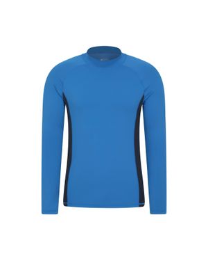 Mountain Warehouse Hautausschlagschutz Für Herren Langärmlig (Leuchtendes) - Blau