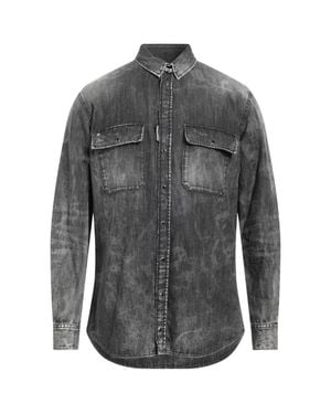 DSquared² Regular Fit Jeanshemd - Grau