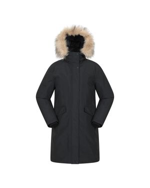Mountain Warehouse "Marlow Extreme" Parka Für Damen, Wasserfest, Daunen - Schwarz