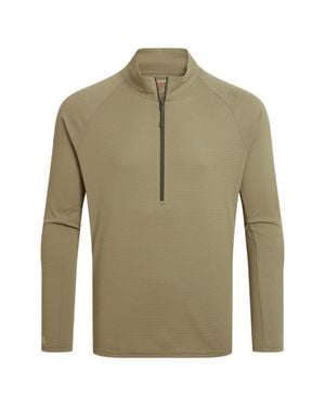 Craghoppers Pullover Für Herren, Mit Halbem Reißverschluss, Nosilife (Kardamom) - Grün