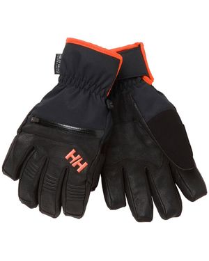 Helly Hansen Herren Alpha Warm Ht Verstärkte Winter Ski-Handschuhe - Schwarz