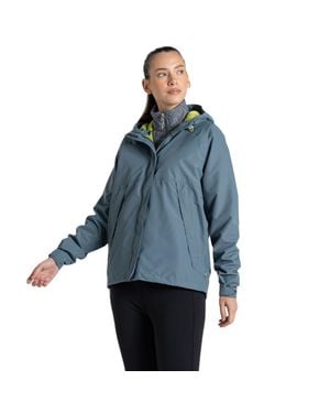 Craghoppers "Ossus" Jacke, Wasserfest Für Damen (Sturmgrau) - Blau