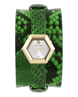 Philipp Plein La Jungle De Plein Mehrfarbig Damen Armbanduhr Pw6Fa0225 - Grün