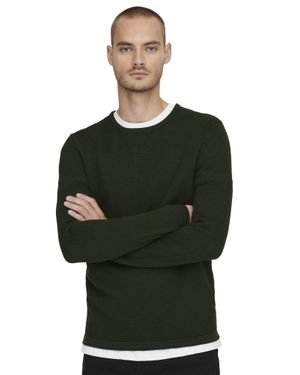 Only & Sons Strickpullover - Grün