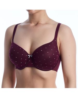 Selene Dalia Damen Plus-Size Unterwired Gepolsteter Bh - Lila