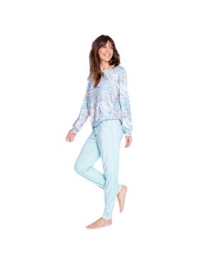 Pj Salvage T-Shirt Für Damen, Leger - Blau