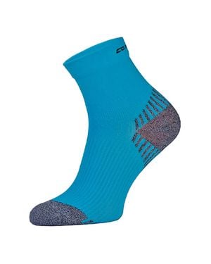 Comodo 1 Pack Niedrig Geschnittene Knöchel-Kompressionslauf-Socken - Blau