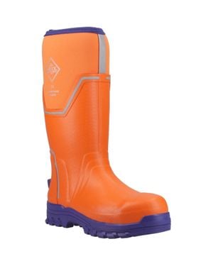 Muck Boot Grit S5 Herren Gummistiefel - Orange