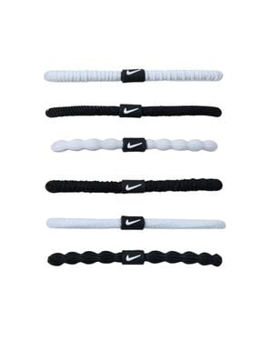 Nike Haarband (6Er-Pack) /Schwarz) - Weiß