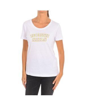 North Sails Kurzarm-T-Shirt Für Frauen 9024320 - Weiß