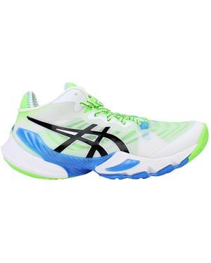 Asics Metarise Herren Weiße Volleyballschuhe - Blau