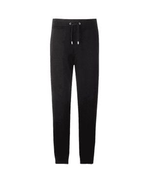 Belstaff Herren Fleece-Baumwoll-Jogginghosen - Schwarz