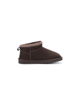 Aus Wooli Wooli Australia Altona Braid Stiefeletten - Braun